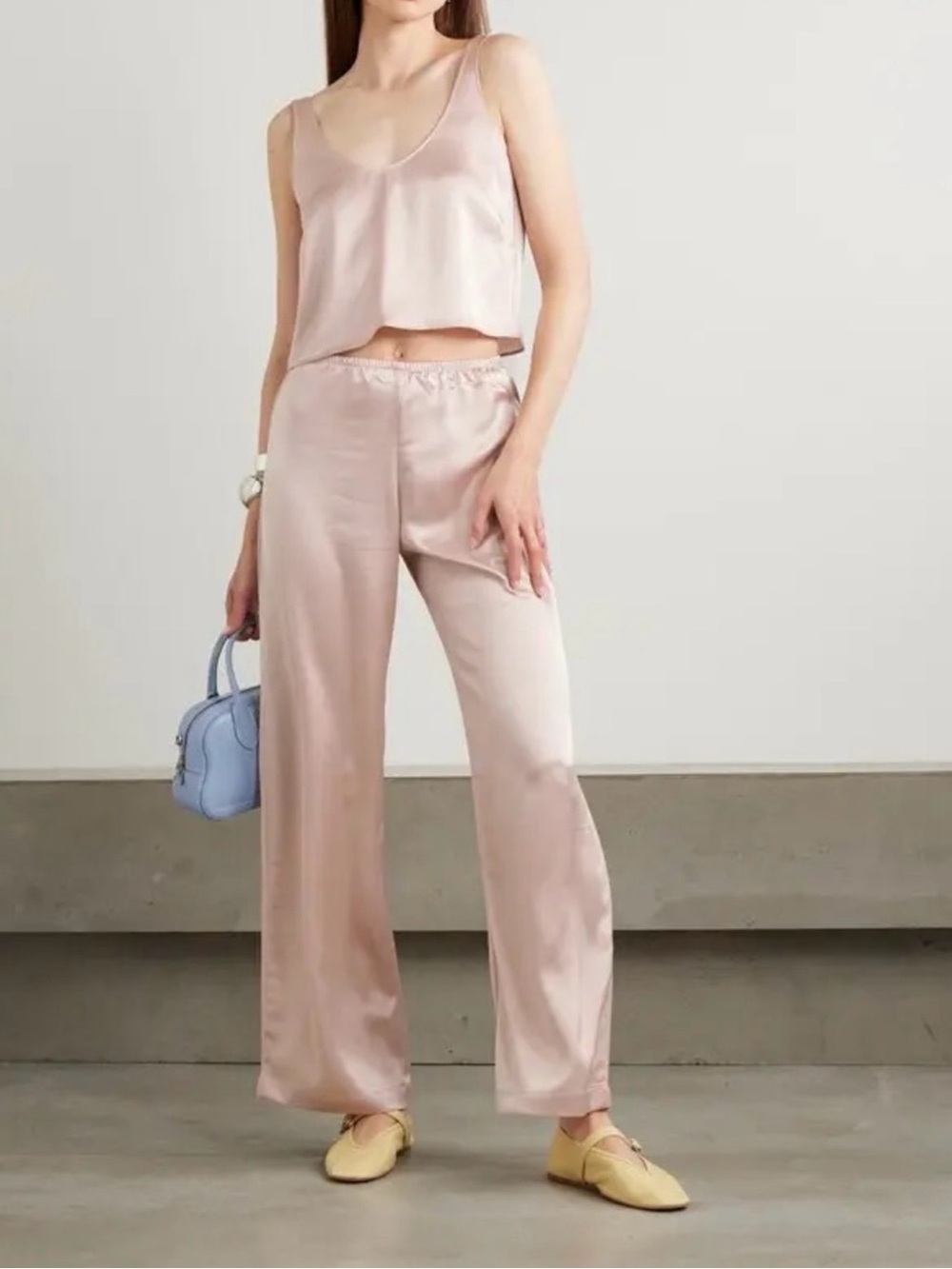 LESET BARB WIDE LEG PANT